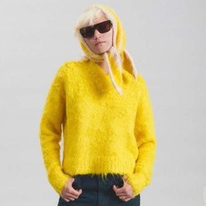 Rachel Comey Camini Pullover Citron size Small